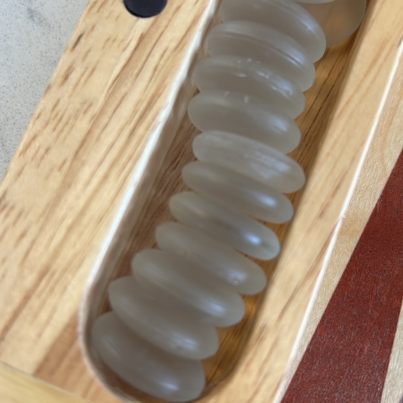 Backgammon travel set - Picture 4 of 6